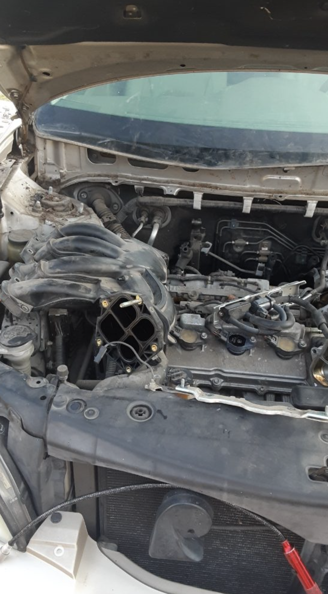 this image shows engine repair in Madison, WI